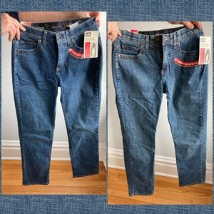 NWT Lee Jeans, straight leg comfort fit - womens size 6